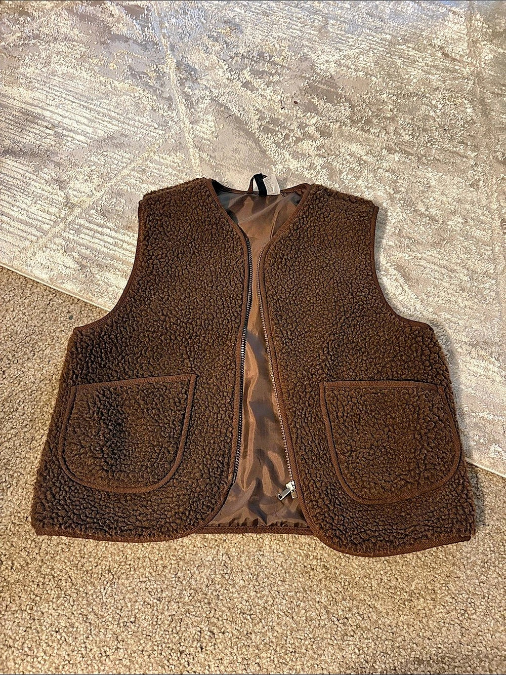 Coffee vest for autumn/winter